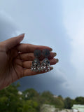 Oxidised Small Jhumka