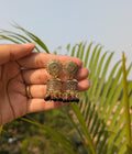 Oxidised Small Jhumka