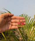 Oxidised Small Jhumka