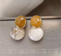 Anti tarnish Korean earrings