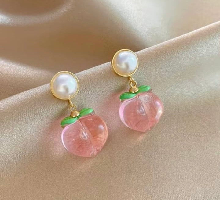 Anti tarnish Korean earrings