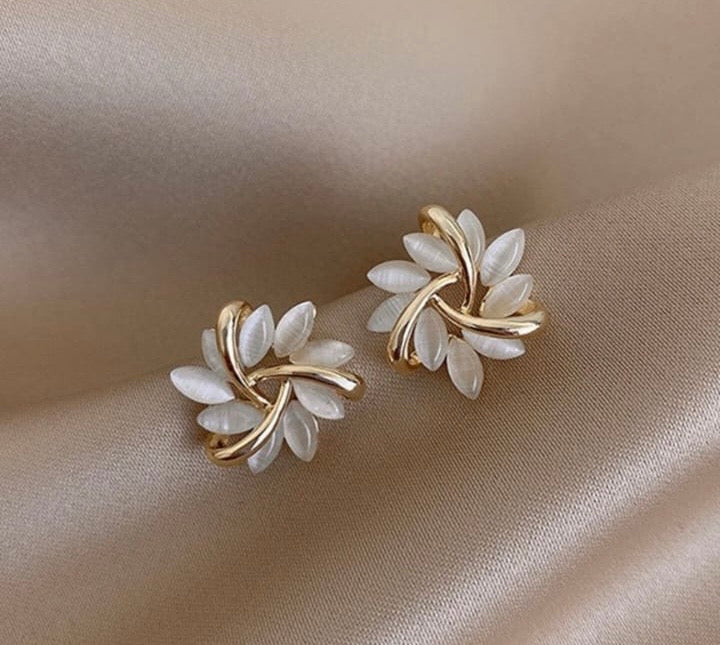 Anti tarnish Korean earrings