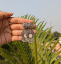 Oxidised Small Jhumka