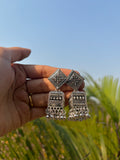 Oxidised Big Jhumka