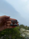 Oxidised Small Jhumka