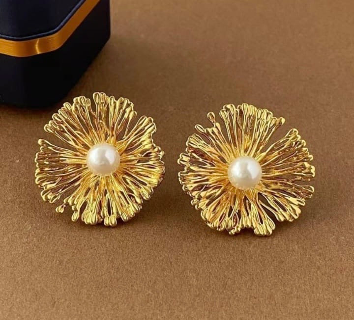 Anti tarnish Korean earrings