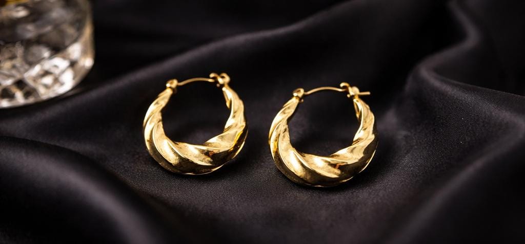 Anti tarnish earrings