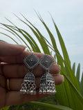 Oxidised Small Jhumka