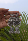 Oxidised Big Jhumka